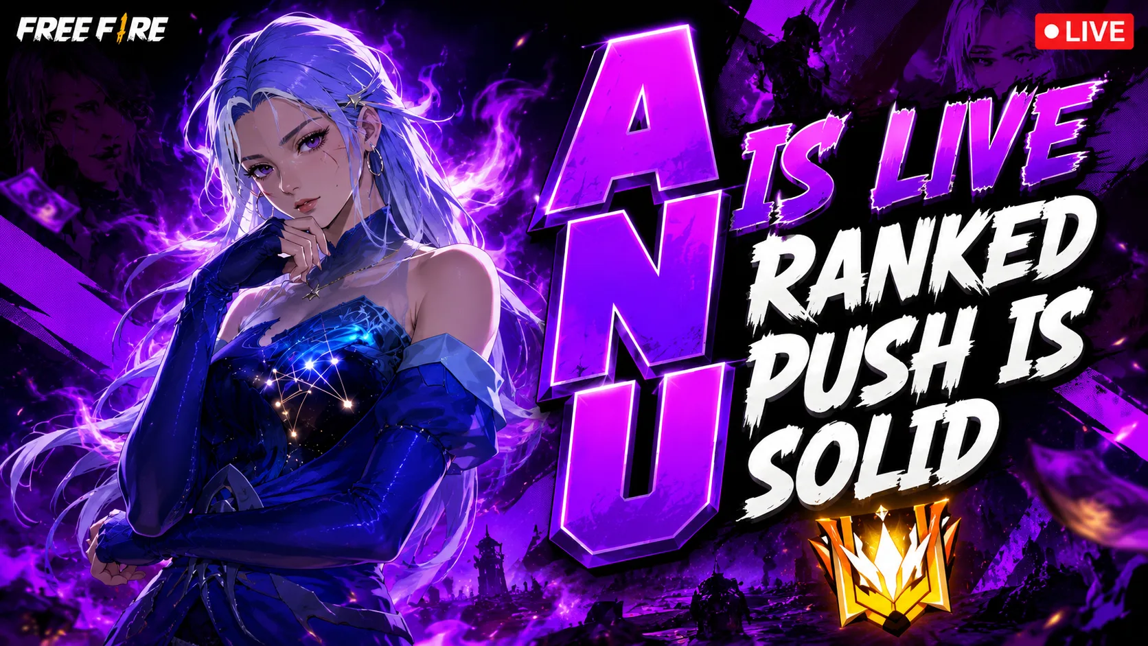 FF Rank Push live - PromptGallery