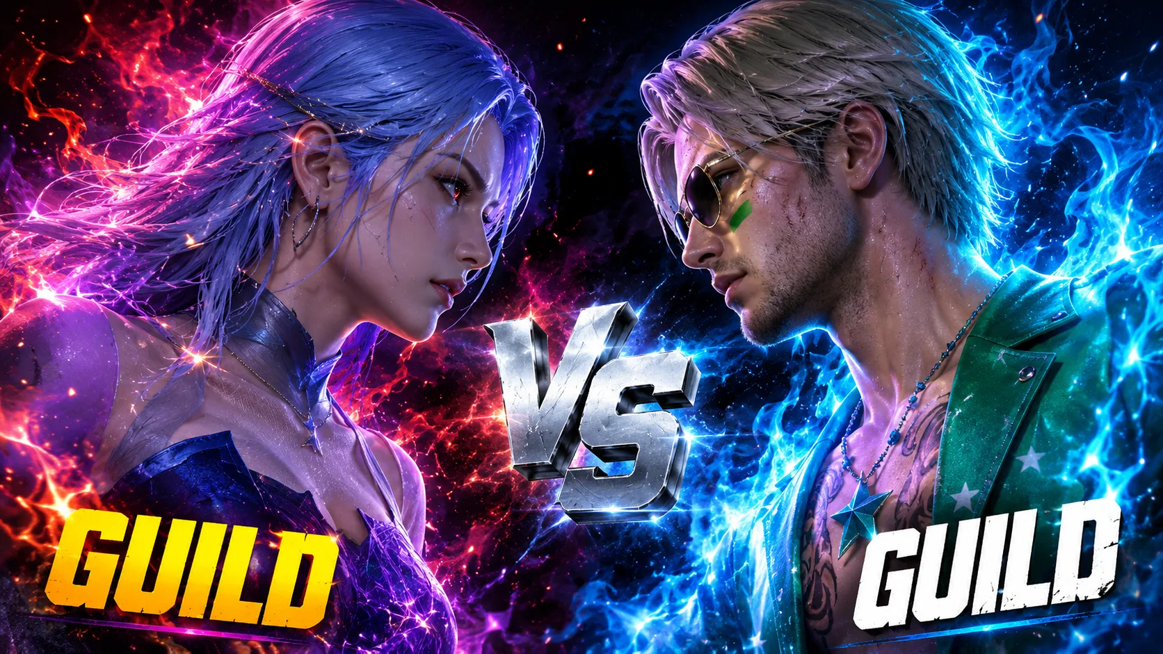 Guild VS Guild - PromptGallery