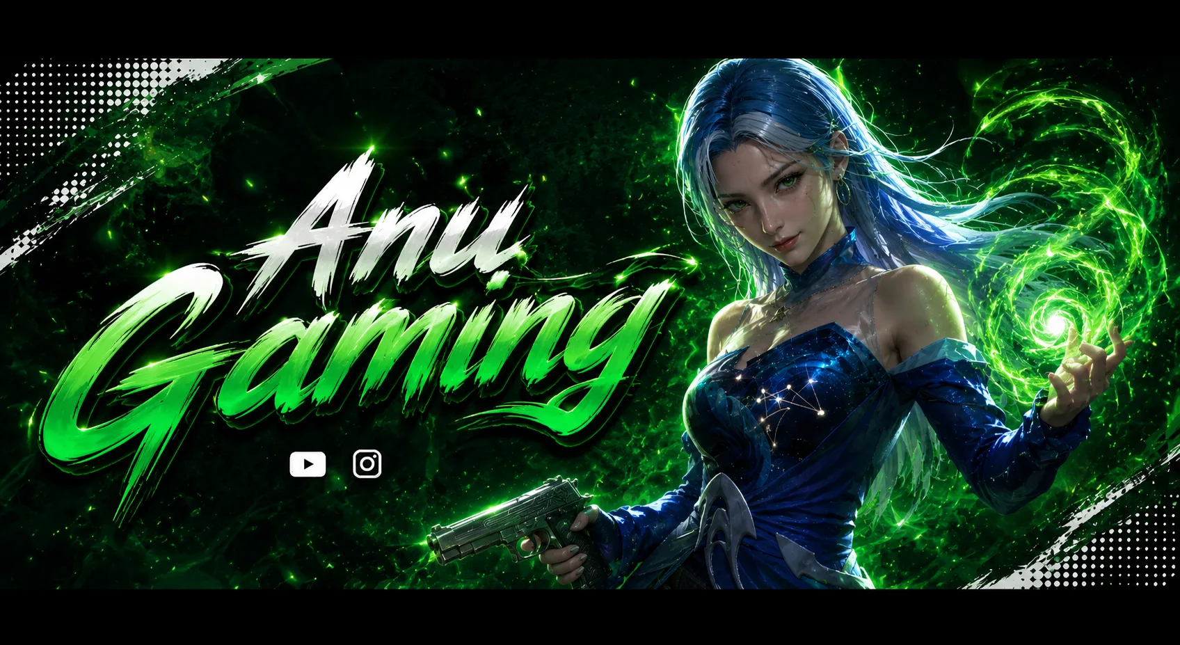 FF GREEN BANNER - PromptGallery
