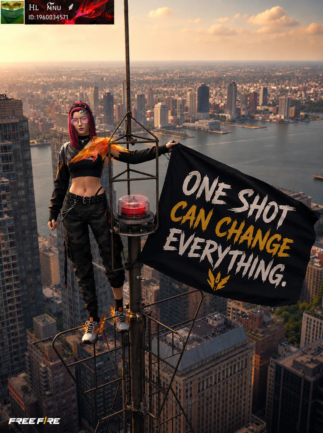 Rooftop FF style - PromptGallery