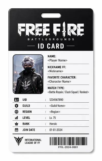 FF Profile Card - AI prompt image - PromptGallery