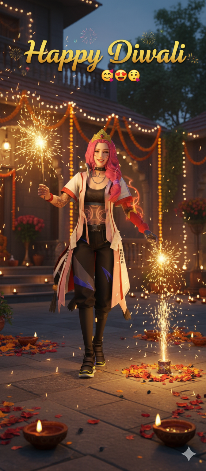 FF Diwali wish - PromptGallery